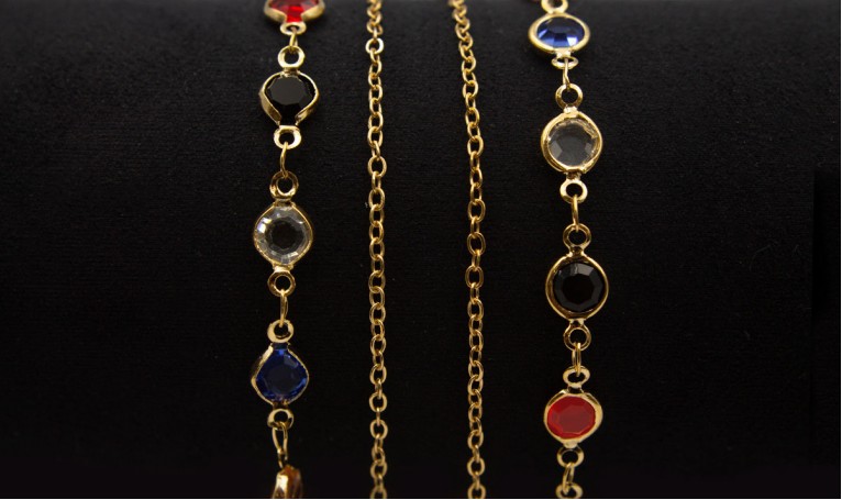 Ланцюжок для окулярів 2407 (золотистий)