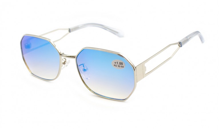 Окуляри Seventy 25516-C1 із дзеркальним напиленням в металевій оправі.