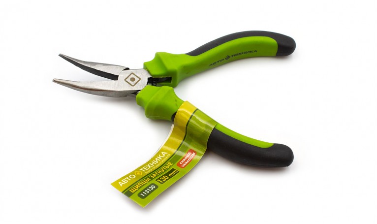 Щипці загнуті 130 мм