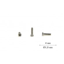 Гвинт для носоупору Ø1,0 мм довжина 4,0 мм