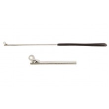 Завушник металевий без флекса, біла