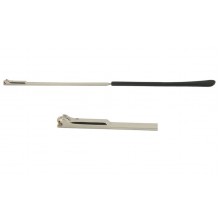 Завушник для металевої оправи білий, напівприхований флекс (середній)