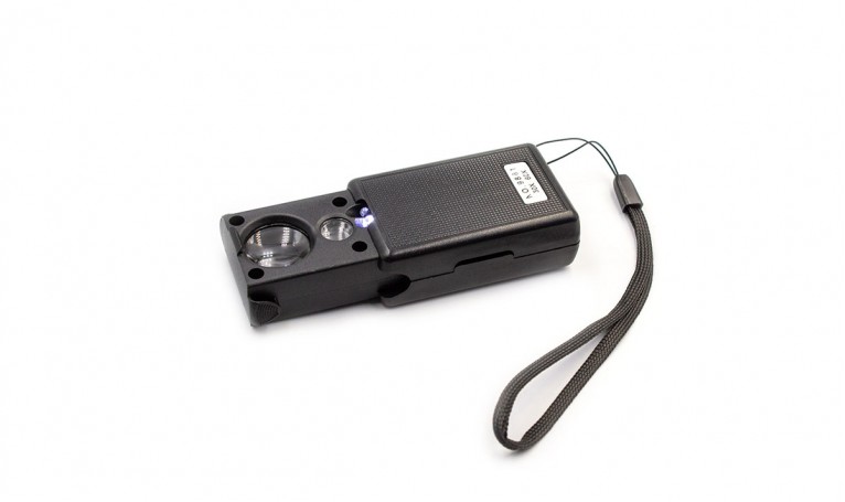 Лупа висувна 9881 з підсвіткою Ø21, Ø12