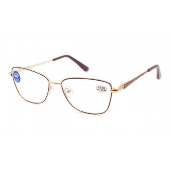 Окуляри Sense 23300-C3 Blue blocker в металевій оправі