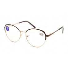 Окуляри Verse 23104-C2 Blue blocker в металевій оправі