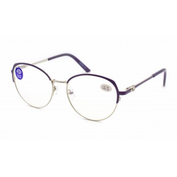 Окуляри Verse 23104-С3 Blue blocker в металевій оправі