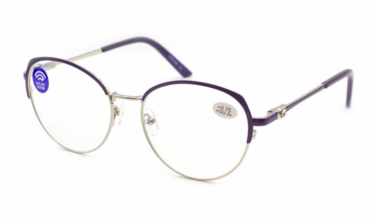 Окуляри Verse 23104-С3 Blue blocker в металевій оправі