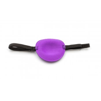 Пов'язка на око №1 Китай (фіолетова з гумкою)