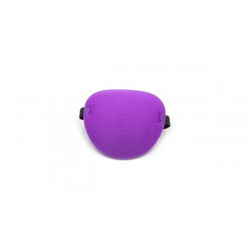 Пов'язка на око №1 Китай (фіолетова з гумкою)