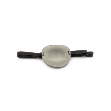 Пов'язка на око №1 Китай (сіра з гумкою)