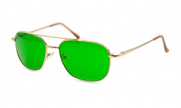 Окуляри із зеленою лінзою 8982