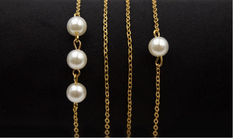 Ланцюжок для окулярів 2400 (золотистий)