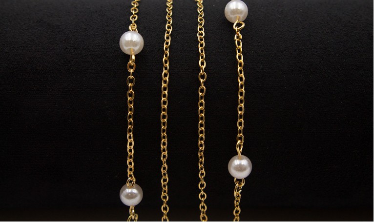 Ланцюжок для окулярів 2401 (золотистий)