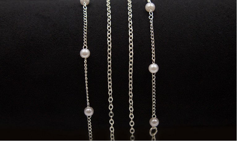 Ланцюжок для окулярів 2402 (серебристий)