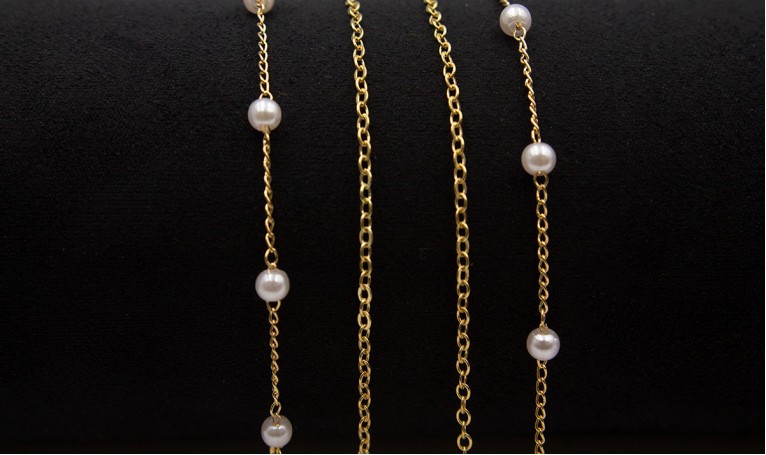 Ланцюжок для окулярів 2402 (золотистий)