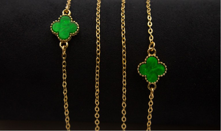 Ланцюжок для окулярів 2412 (зелений)