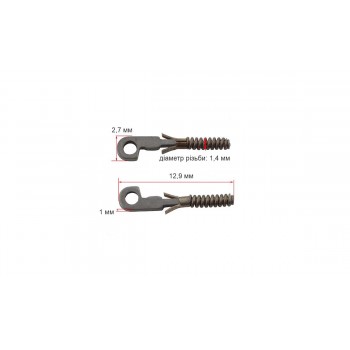 Флекса сіра NEW 304 12,9х2,7мм