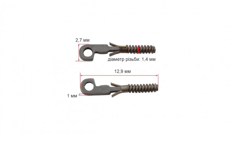 Флекса сіра NEW 304 12,9х2,7мм