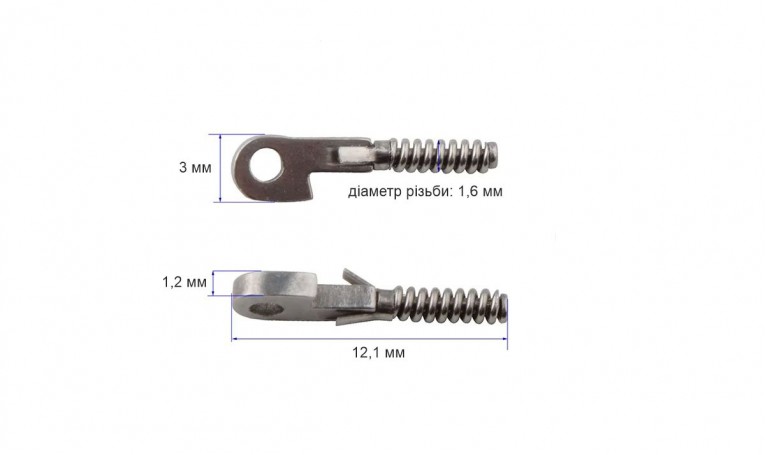 Флекса сіра NEW 722 12,1х3,0мм