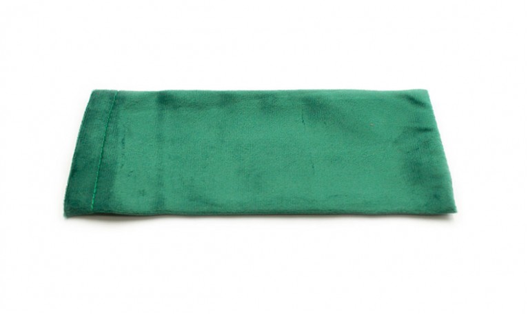 Мішечок для окулярів замшевий на пружині 1224