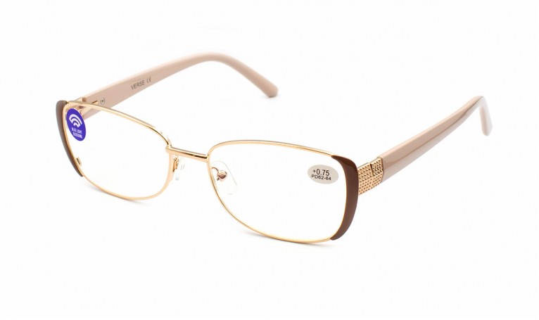 Окуляри Verse 23145-C4 Blue Blocker у металевій оправі