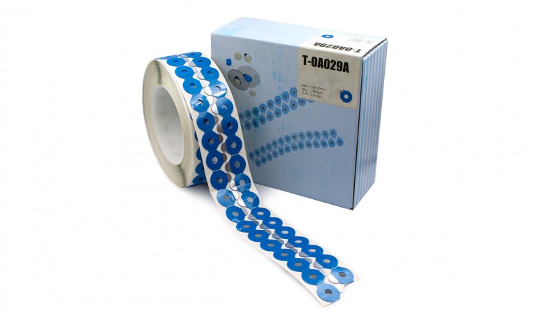 Ліпеди Blocking pads T-OA029A сині Ø18*22 - 100 шт