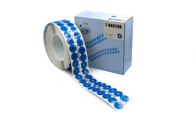 Ліпеди Blocking pads T-OA029B сині Ø21*26 - 100 шт