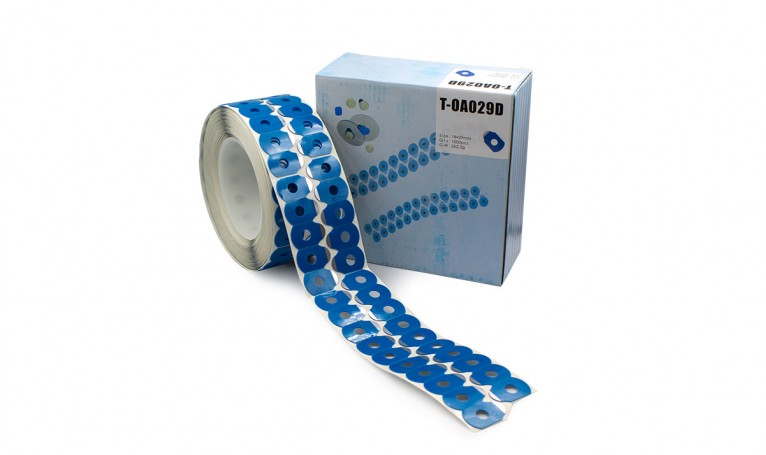 Ліпеди Blocking pads T-OA029D сині Ø18*29 - 100 шт