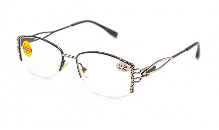 Окуляри Seventy 25500-C1 Blue blocker у металевій оправі