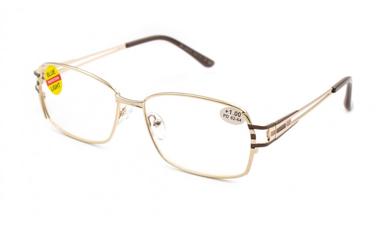 Окуляри Seventy 25504-C2 Blue blocker у металевій оправі