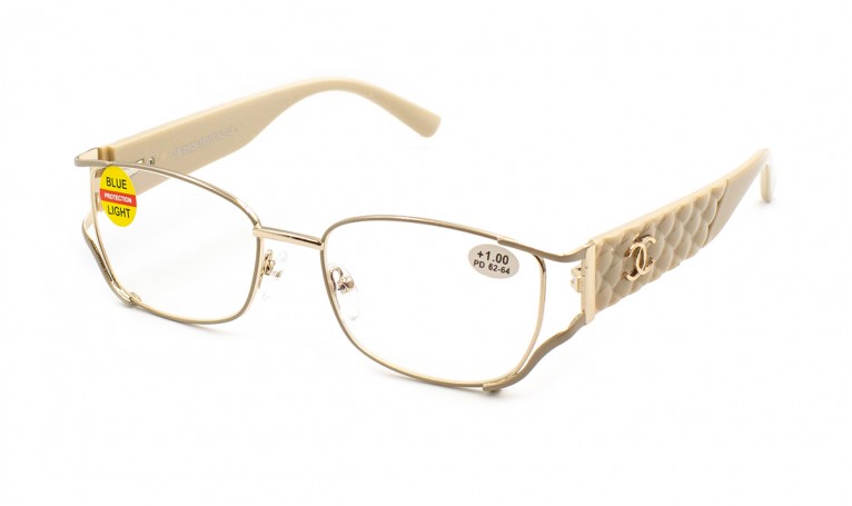 Окуляри Seventy 25526-C2 Blue blocker у металевій оправі