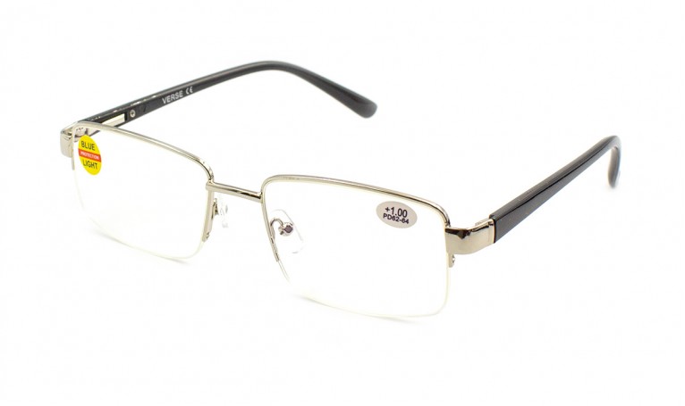 Окуляри Verse 24029-C2 Blue blocker у металевій оправі