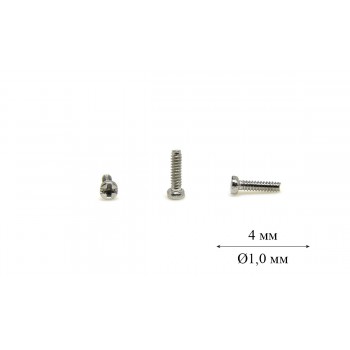 Гвинт для носоупору Ø1,0 мм довжина 4,0 мм