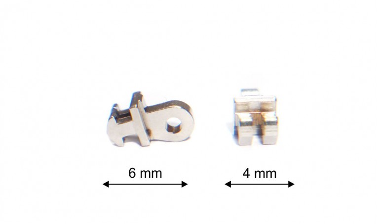 Гарпун нахилений одинарний 6 мм для пластикової оправи