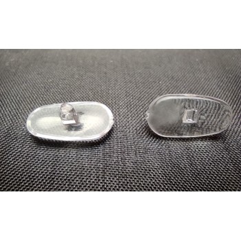 Силіконовий носоупор на металеву оправу під гвинт без металу