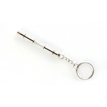 Викрутка-брелок багатофункціональна 5 в 1 (сіра)