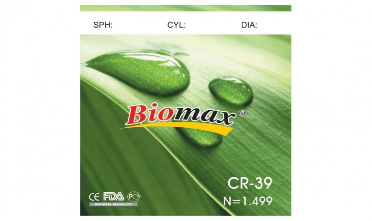 Полімерна лінза CR-39 без покриття. Ind 1,49. Ø65 (+6,5/+10,0)