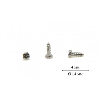 Гвинт саморіз Ø1,4 мм довжина 4,0 мм