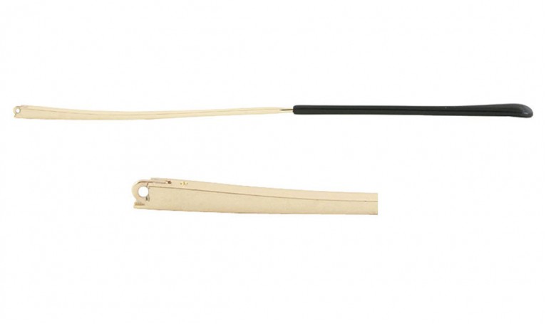 Завушник на металеву оправу жовтий, прихований флекс.