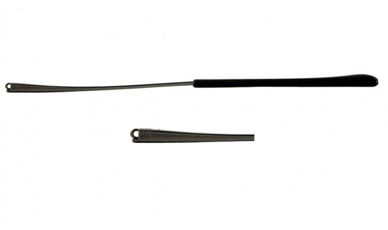 Завушник на металеву оправу чорний, прихований флекс