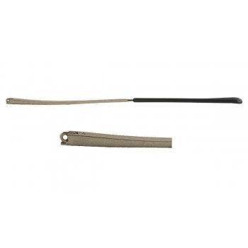 Завушник на металеву оправу сірий, прихований флекс.