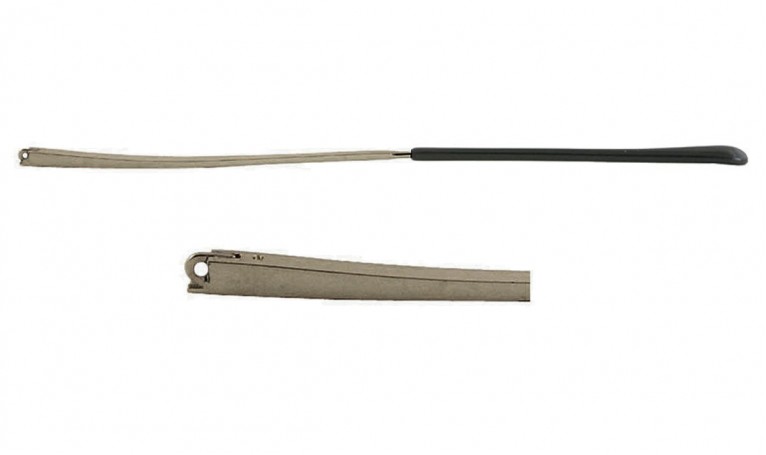 Завушник на металеву оправу сірий, прихований флекс.