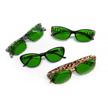 Окуляри із зеленою лінзою Ізюм