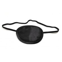 Пов'язка на око №5 (чорна з резинкою)