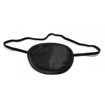 Пов'язка на око №5 (чорна з резинкою)