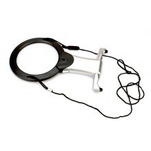 Лупа пластикова 11B-1 з підсвіткою