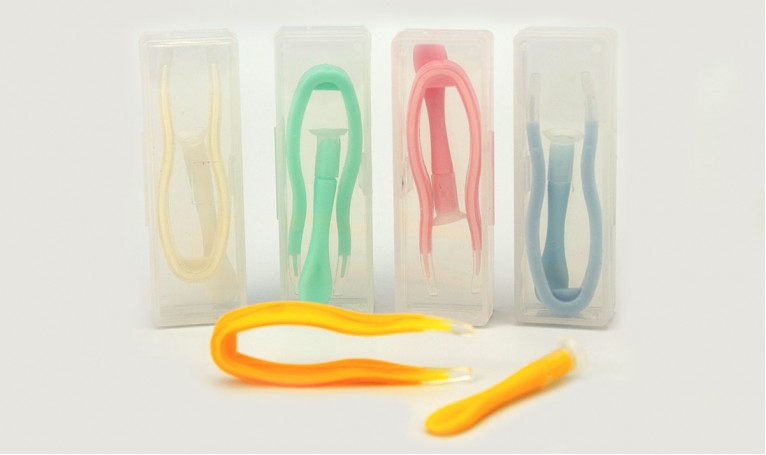 Пінцет для контактної лінзи з присоскою (4,5 см)