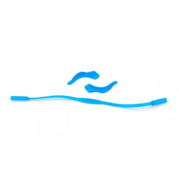 Стоппер силіконовий з гумкою в коробке (блакитний)