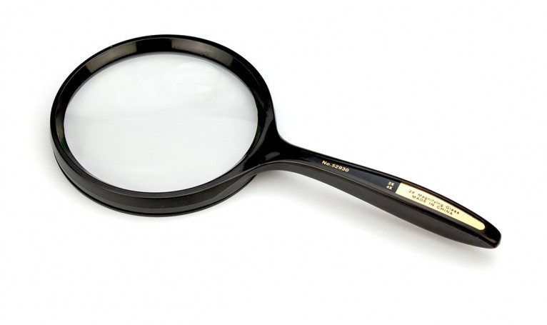 Лупа пластикова 52930 (лінза скло)