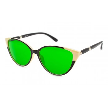 Окуляри із зеленою лінзою Изюм 19407-C3